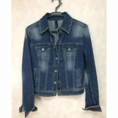 BENETON ベネトン デニムジャケット Gジャン　ブルー
