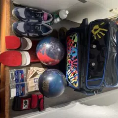 ボウリング一式STORMボール2個Dexterシューズその他諸々