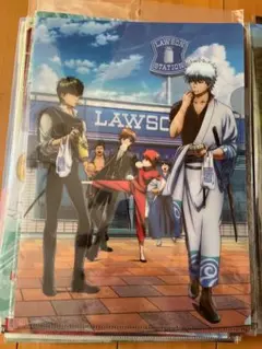 銀魂 LAWSON コラボ クリアファイル