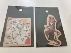 ハズビンホテル　ステッカー　アラスター　Graffiti 2点