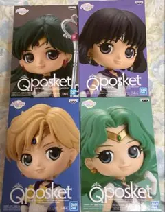 Qposketセーラームーンフィギュア4体セット【本日23:59迄タイムセール】