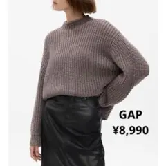 美品◆ギャップ　長袖オーバーニット