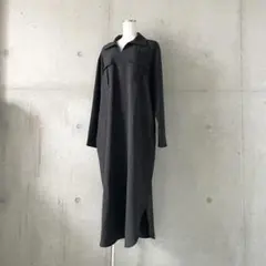 美品マルゥMARW UNITEDARROWSフロントポケット ワンピース黒