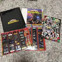 僕のヒーローアカデミア　ヒロアカ　ブックカバー　クリアしおり　ファイルSPシール