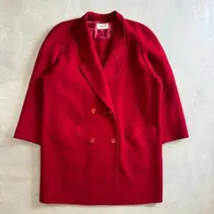 00's vintage　チェスターコート　赤