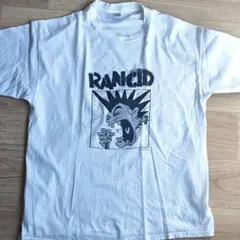 RANCID ヴィンテージ バンドTシャツ 古着 USA製 90's RANCID/ランシド BROCKUM パンク ロック バンドT