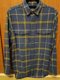 BUMP OF CHICKEN ネルシャツ　青Mサイズ