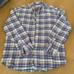 Penguin チェック柄ネルシャツ