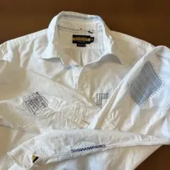 Ralph Lauren RUGBY ホワイト 長袖シャツ M