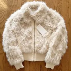 【新品未使用】♡ZARA♡ フェイクファーボンバージャケット Mサイズ
