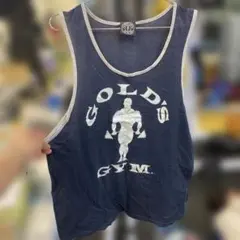 GOLD'S GYM ネイビー タンクトップ L