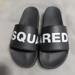Dsquared2 ディースクエアード ロゴプレート レザーストラップ