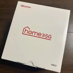 【新品未使用品】ドコモ　home5G HR02 ホームルーター　docomo