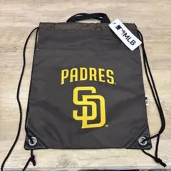 【新品未使用・36×44㎝】MLB・パドレス ナップサック ダルビッシュ