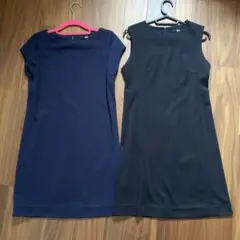 UNIQLO ノースリーブワンピース 2点セット S