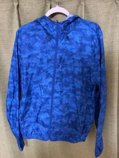 adidas 迷彩柄 ジャケット　薄手