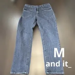 and it_ デニムパンツ M 後ろベルトありのサムネイル