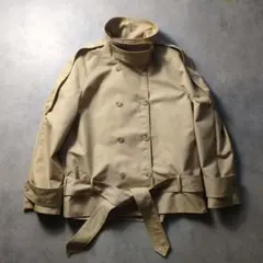 美品✨️ ZARA ザラ ZW ショート丈ハイネックトレンチコート S