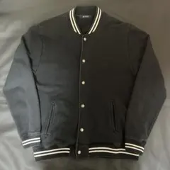 nano・universe ナノユニバースブラック リブ付きジャケット