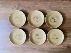 源右衛門 蕪(かぶ)小皿４枚セット。 源右衛門 蕪(かぶ)小皿4枚セット。 源右衛門 蕪(かぶ)小皿4枚