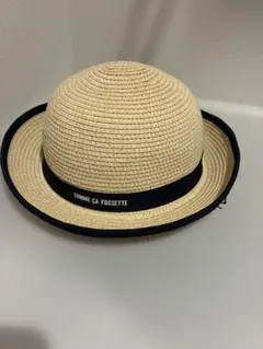 COMME CA FOSSETTE キッズ 麦わら帽子 50-52cm