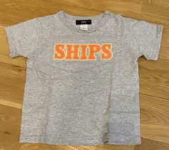 SHIPS グレー Tシャツ 5(100cm) 古着のサムネイル