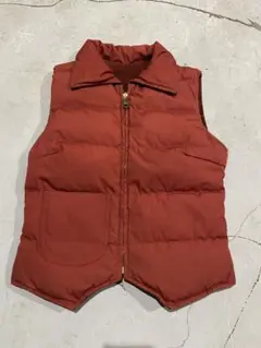 リバーシブル ダウンベスト