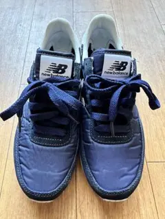 new balance ネイビー スニーカー 23.0cm