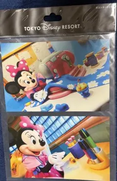 ディズニーリゾート　イマジニングザマジック　ポストカード　ミニー　トゥーンタウン
