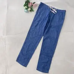 グローバルワーク【M】美品　ジーパン　デニム　イージーパンツ　ゆったりスラックス