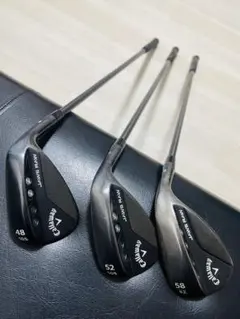 ウェッジ3本セット OPUS 48度 52度 ＋ DW-120G 64度 ウェッジ3本セット OPUS 48度 52度 ＋ DW-120G 64度 - メルカリ