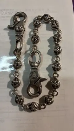 廃盤 CHROMEHEARTS ウォレットチェーン クローボール 【訳あり