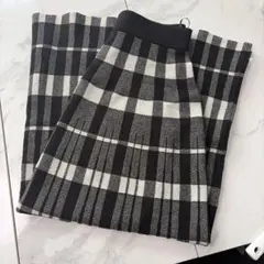 しまむら晴れ色ニットスカート
