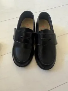 HARUTA KIDS ブラック ローファー　フォーマルシューズ 18 EEE