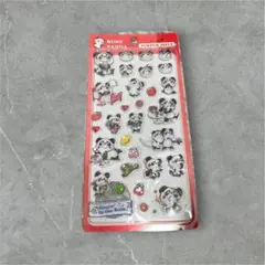 匿名配送 pukpuk Jelly 内藤ルネ シール ボンボンドロップ パンダ