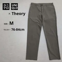 UNIQLO×theory ユニクロセオリー 感動イージーパンツ M オリーブ