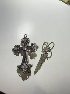 シルバー色 ヘアピン　2個