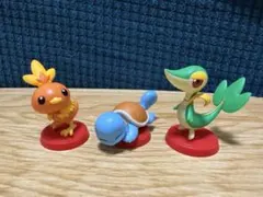 ポケモン チョコエッグミニフィギュア 3種セット アチャモ ゼニガメ ツタージャ
