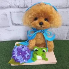 羊毛フェルト　トイプードル　6月　みぃー様専用