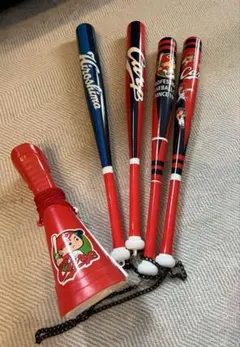 広島カープ CARP 応援 グッズ メガホン バット レトロ 野球 - メルカリ