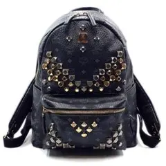 エムシーエム MCM リュック バッグ 鞄 スタッズ ヴィセトス柄 ロゴグラムのサムネイル