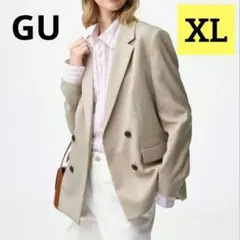 GU ダブルブレストジャケットZ ベージュ XLのサムネイル