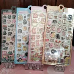 ブランチブラザー 　3Dステッカー4枚セット　【SHANLE・ 海外正規品】