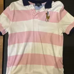 Polo Ralph Lauren ストライプ ポロシャツ L