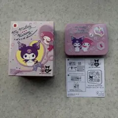 【未使用】ハッピーセット マイメロディ＆クロミのアルミケース＋レターセット