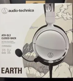 超美品‼️Audio-Technica ATH-GL3 ゲーミングヘッドセットのサムネイル