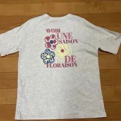 SPRAY PREMIUM フラワーTシャツ　フリーサイズ