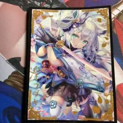 白上フブキ　デッキパーツ　スリーブ 白上フブキ デッキパーツ スリーブ 白上フブキ スリーブの