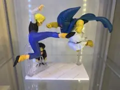 ドラゴンボール 人造人間18号 マイティマスク フィギュア　タイル調のサムネイル
