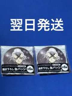 Dr.STONE ローソンストア100 缶バッジ ゼノ 2個